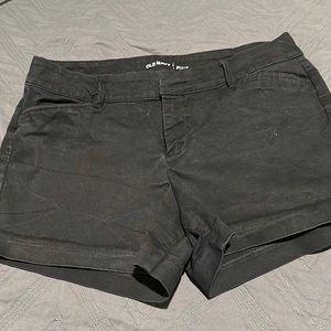 Old Navy women’s cotton black shorts